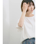 【USAコットン】フリルTシャツ