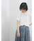 【USAコットン】フリルTシャツ