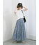 【USAコットン】フリルTシャツ