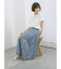 【USAコットン】フリルTシャツ