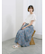 【USAコットン】フリルTシャツ