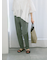 【接触冷感】ストレッチパンツ