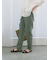 【接触冷感】ストレッチパンツ