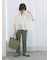 【接触冷感】ストレッチパンツ