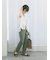 【接触冷感】ストレッチパンツ