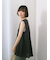【Made in India】ノースリーブレースブラウス