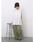 【Made in India】ノースリーブレースブラウス