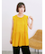 【Made in India】ノースリーブレースブラウス