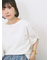 ツイストスリーブTシャツ