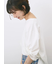 ツイストスリーブTシャツ