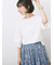 ツイストスリーブTシャツ