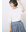 ツイストスリーブTシャツ