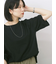 ツイストスリーブTシャツ