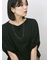 ツイストスリーブTシャツ