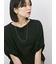 ツイストスリーブTシャツ