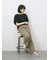 ツイストスリーブTシャツ