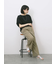 ツイストスリーブTシャツ