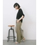 ツイストスリーブTシャツ