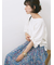 ツイストスリーブTシャツ