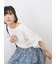 ツイストスリーブTシャツ