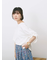 ツイストスリーブTシャツ