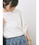 ツイストスリーブTシャツ