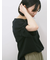 ツイストスリーブTシャツ
