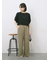 ツイストスリーブTシャツ