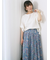 ツイストスリーブTシャツ