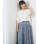 ツイストスリーブTシャツ