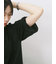 ツイストスリーブTシャツ