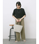 ツイストスリーブTシャツ
