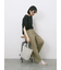 ツイストスリーブTシャツ