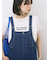 ロゴ刺繍フレンチスリーブTシャツ
