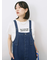 ロゴ刺繍フレンチスリーブTシャツ