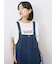 ロゴ刺繍フレンチスリーブTシャツ