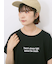 ロゴ刺繍フレンチスリーブTシャツ