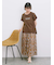ロゴ刺繍フレンチスリーブTシャツ