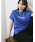 ロゴ刺繍フレンチスリーブTシャツ