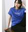 ロゴ刺繍フレンチスリーブTシャツ