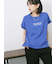 ロゴ刺繍フレンチスリーブTシャツ