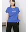 ロゴ刺繍フレンチスリーブTシャツ