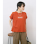 ロゴ刺繍フレンチスリーブTシャツ