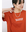 ロゴ刺繍フレンチスリーブTシャツ
