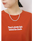 ロゴ刺繍フレンチスリーブTシャツ