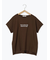 ロゴ刺繍フレンチスリーブTシャツ