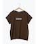 ロゴ刺繍フレンチスリーブTシャツ