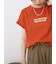 ロゴ刺繍フレンチスリーブTシャツ