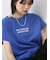 ロゴ刺繍フレンチスリーブTシャツ