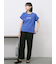 ロゴ刺繍フレンチスリーブTシャツ